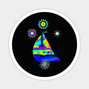 Sailing Boat Magnet